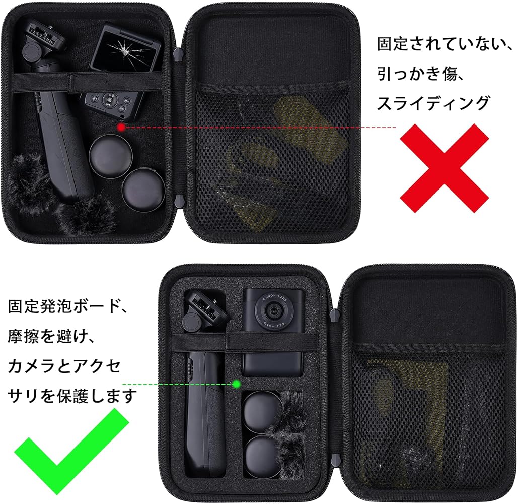 Amazon.co.jp: キヤノン Canon PowerShot V10 Vlogカメラ 専用収納